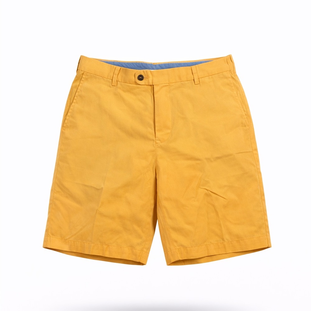 Peter Millar Men's Chino Golf Shorts 100% Pima Cotton Peach Orange Size 34